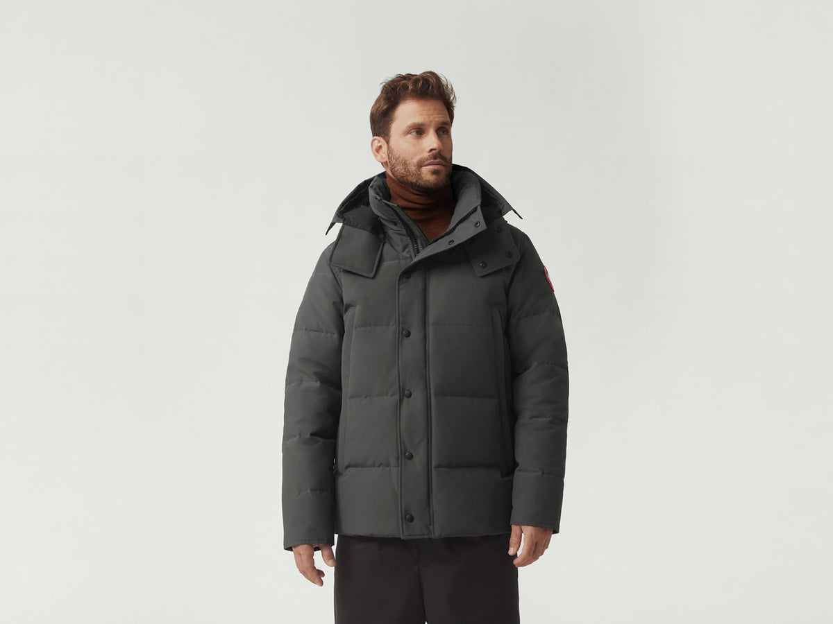 Men s Canada Goose 3808M Wyndham Parka Heritage Graphite