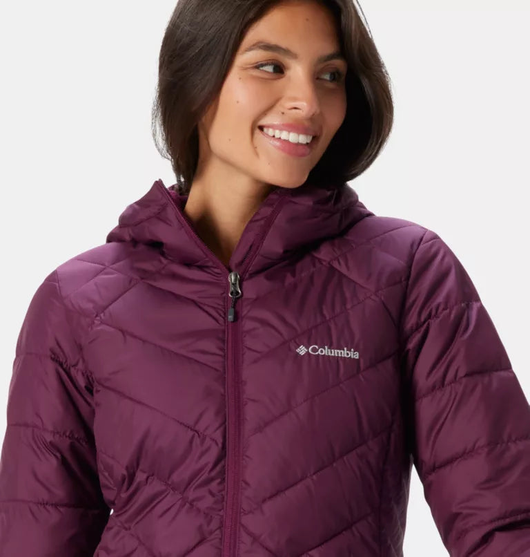 Women's | Columbia | WW0011-616 | Heavenly™ Long Hdd Jacket | Marionberry