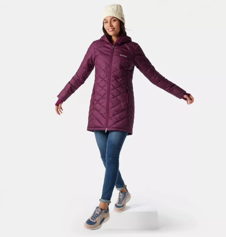 Women's | Columbia | WW0011-616 | Heavenly™ Long Hdd Jacket | Marionberry