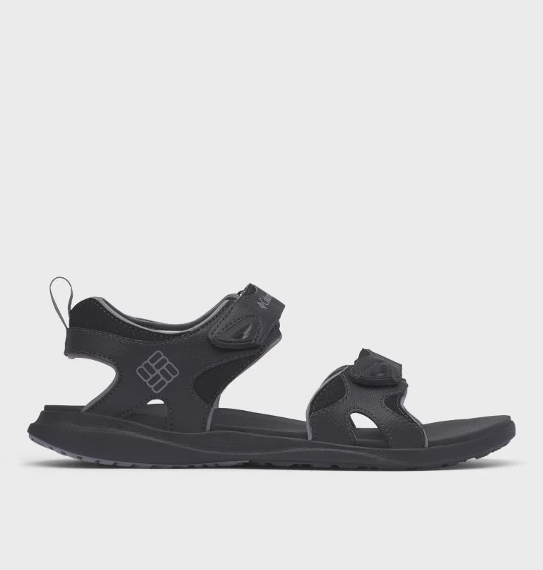 Men's | Columbia | BM0111-010 | Ankle 2 Strap Sandal | Black, Ti Grey Steel