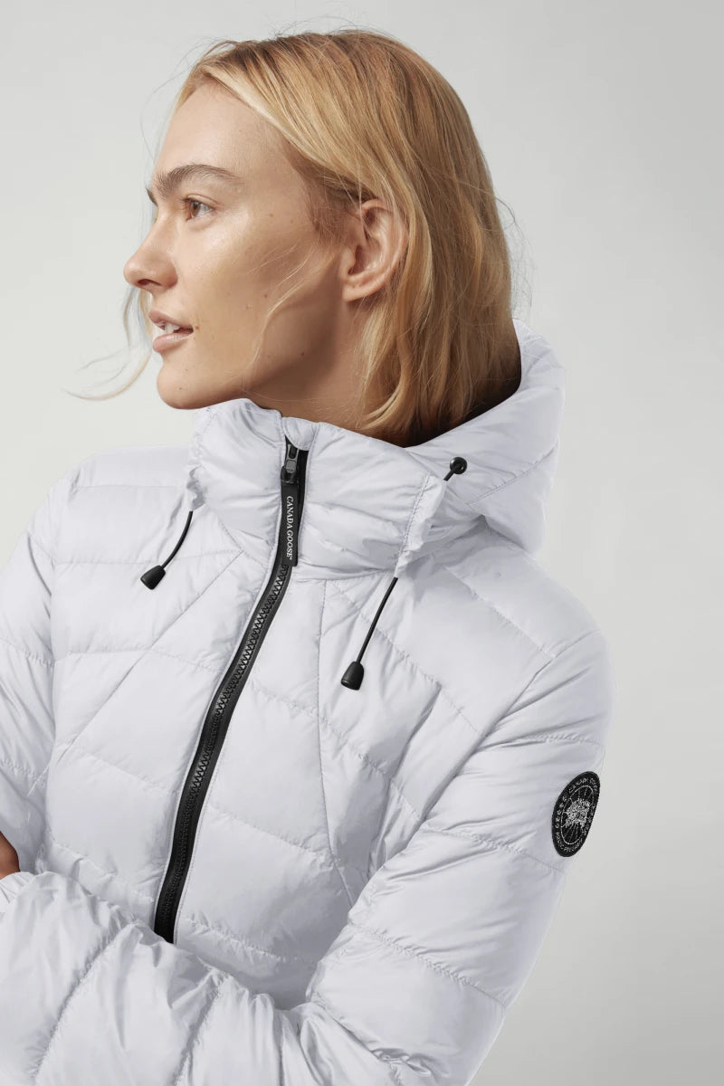 Women's | Canada Goose | 2220LB | Abbott Hoody Black Label | North Star White