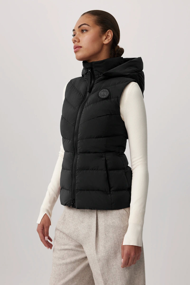 Women's | Canada Goose | 2333WB | Clair Vest Black Label | Black