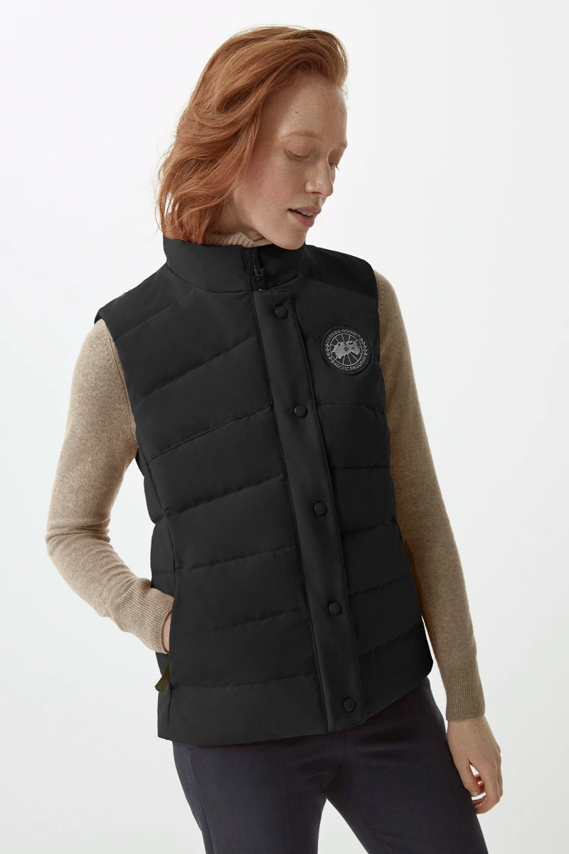 Women's | Canada Goose | 2836LB | Freestyle Vest Black Label | Black