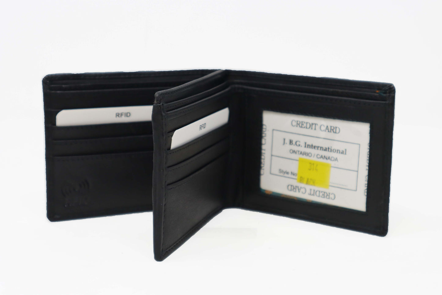 Men's | JBG International | 314A-1 | Wallet - RFID Two In One | Black