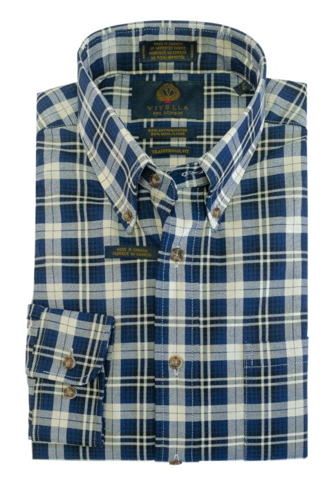 Men's | Viyella | 553441 | Sport Shirt | Navy