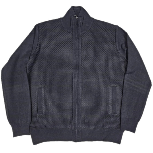 Men's | Sergio Louis | SWT-42365 | Full Zip Sweater | Navy