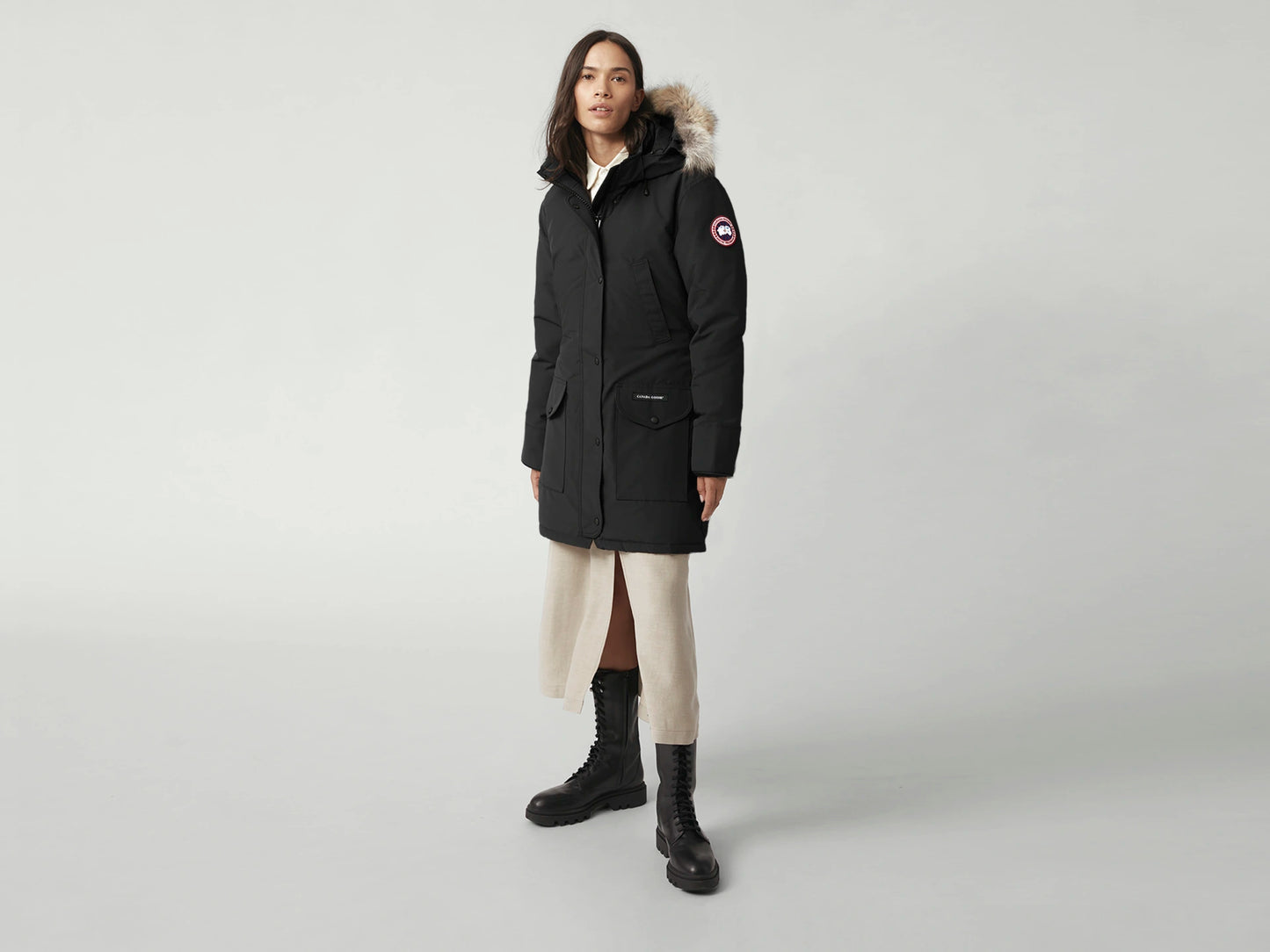 Women's | Canada Goose | 6660L | Trillium Parka Heritage | Black