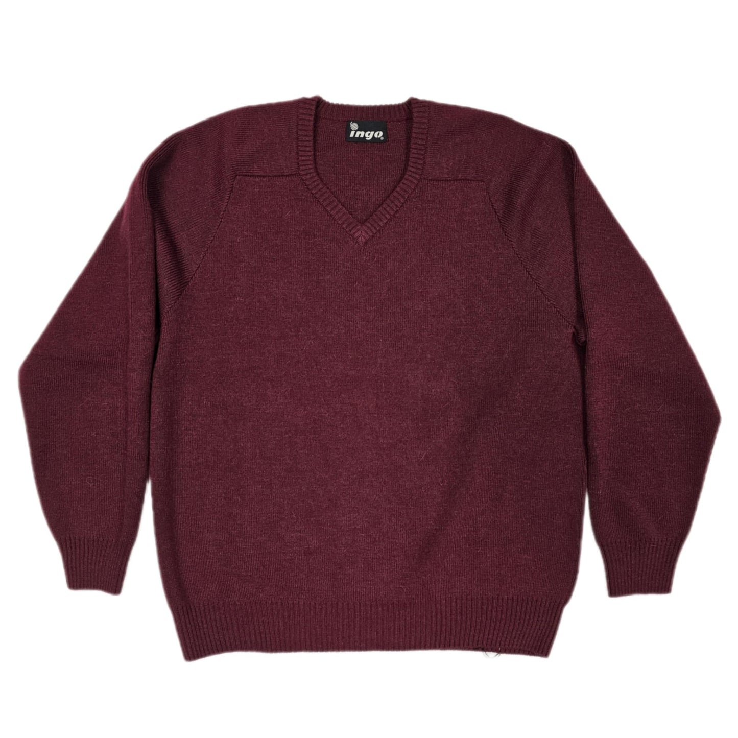 Men's | Ingo | CUNO | V-Neck Sweater | Wine