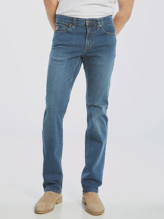 Men's | Lois | 1642-6251-20 | Peter Slim Jean | Stonewash