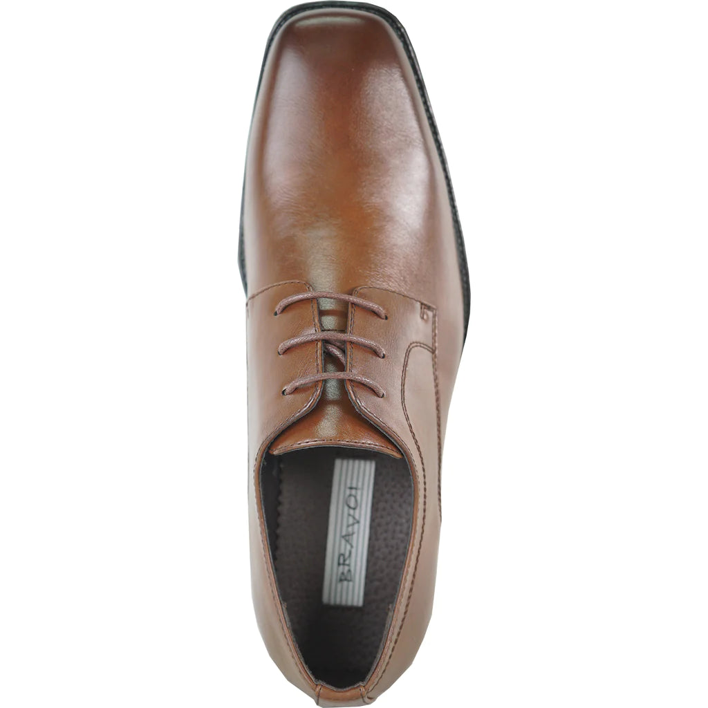 Men's | Bravo | MILANO-8 | Oxford Dress Shoe | Brown