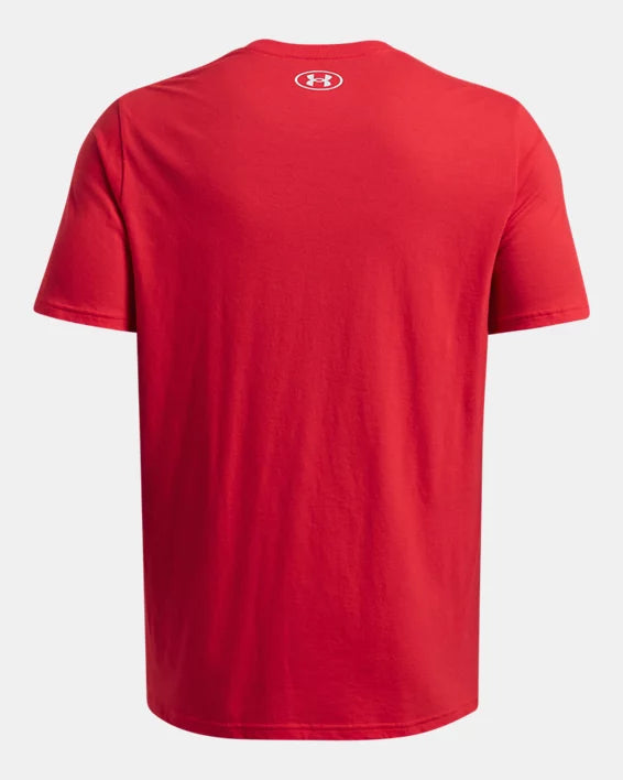 Men's | Under Armour | 1386787-600 | Hockey Short Sleeve | Red / Mod Gray