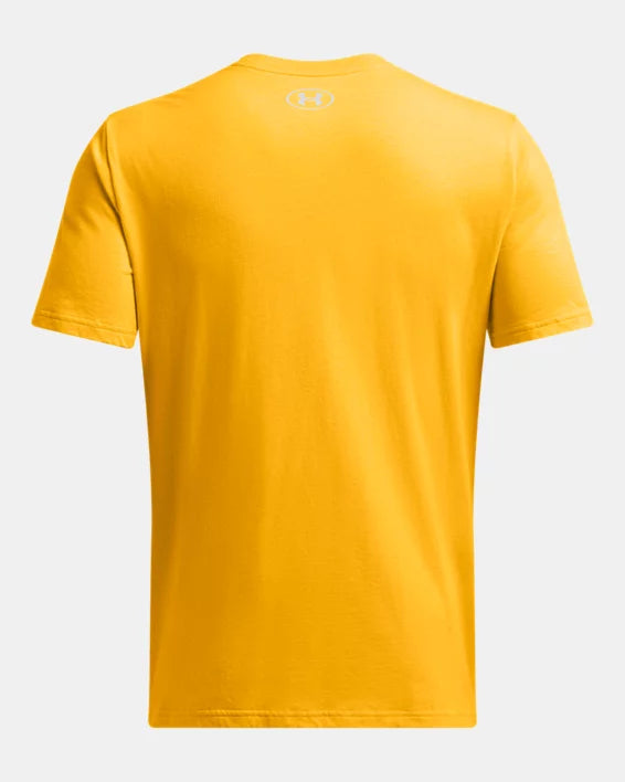 Men's | Under Armour | 1386787-750 | Hockey Short Sleeve | Steeltown Gold / Mod Gray