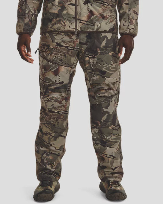 Men's | Under Armour | 1365612-988 | Storm ColdGear® Infrared Brow Tine Pants | Forest 2.0 Camo / Black