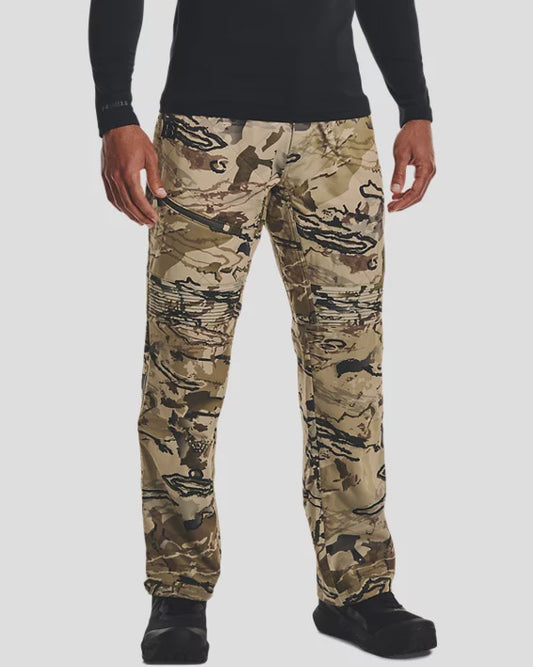 Men's | Under Armour | 1365612-999 | Storm ColdGear® Infrared Brow Tine Pants | Barren Camo / Black