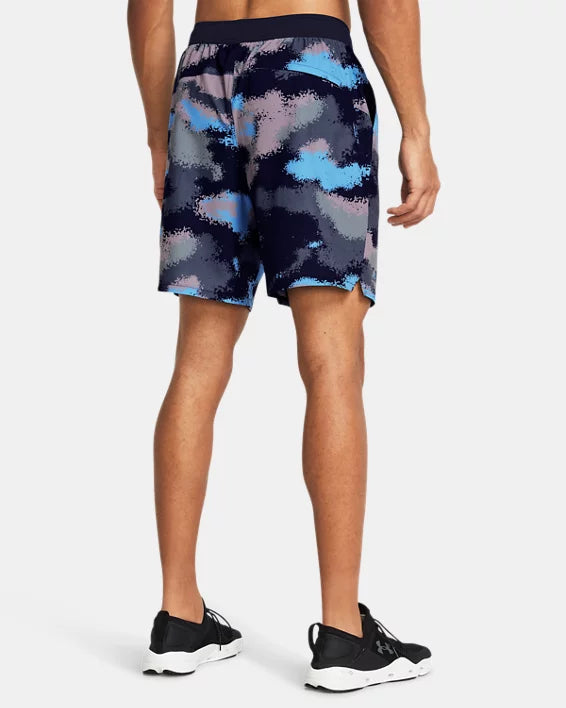 Men's | Under Armour | 1370030-410 | Expanse 2-in-1 Boardshorts | Midnight Navy / Gravel