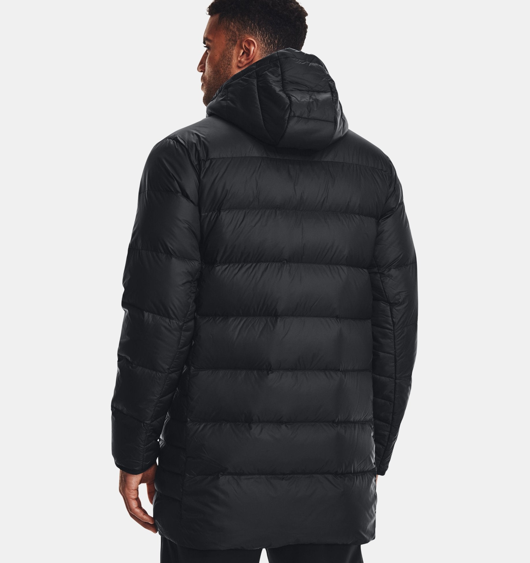 Men s Under Armour 1373663 Storm Armour Down Parka Black Pit H.R. Lash