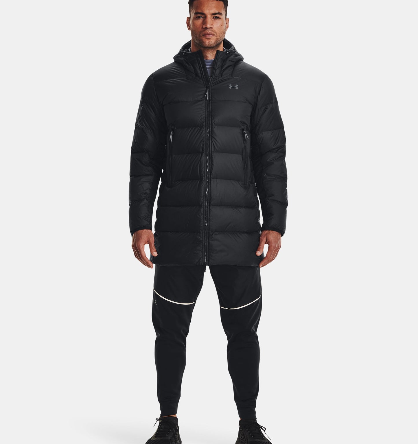 Men's | Under Armour | 1373663 | Storm Armour Down Parka | Black / Pitch Gray