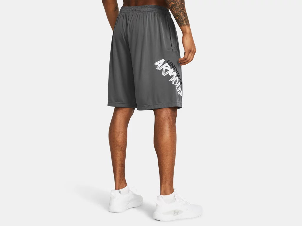 Men's | Under Armour | 1383354-025 | Tech™ Wordmark Shorts | Castlerock / Black