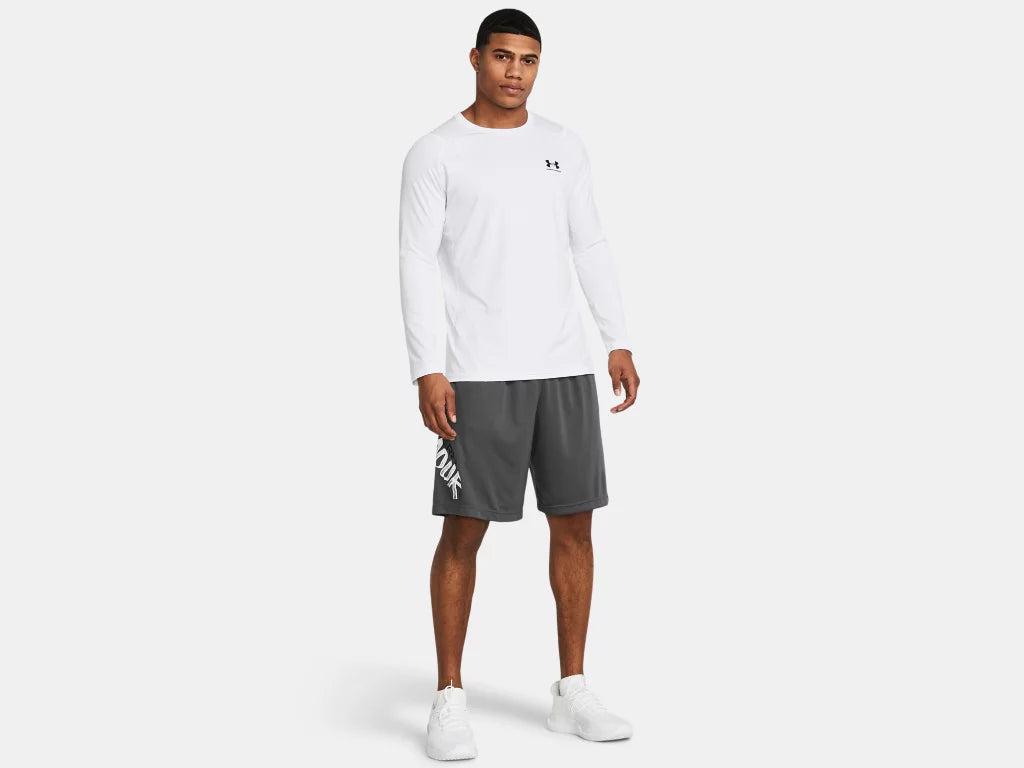 Men's | Under Armour | 1383354-025 | Tech™ Wordmark Shorts | Castlerock / Black