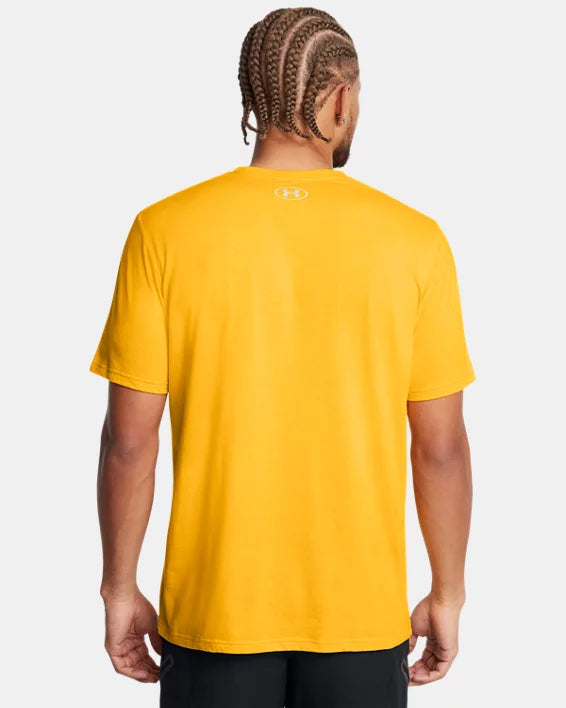 Men's | Under Armour | 1386787-750 | Hockey Short Sleeve | Steeltown Gold / Mod Gray