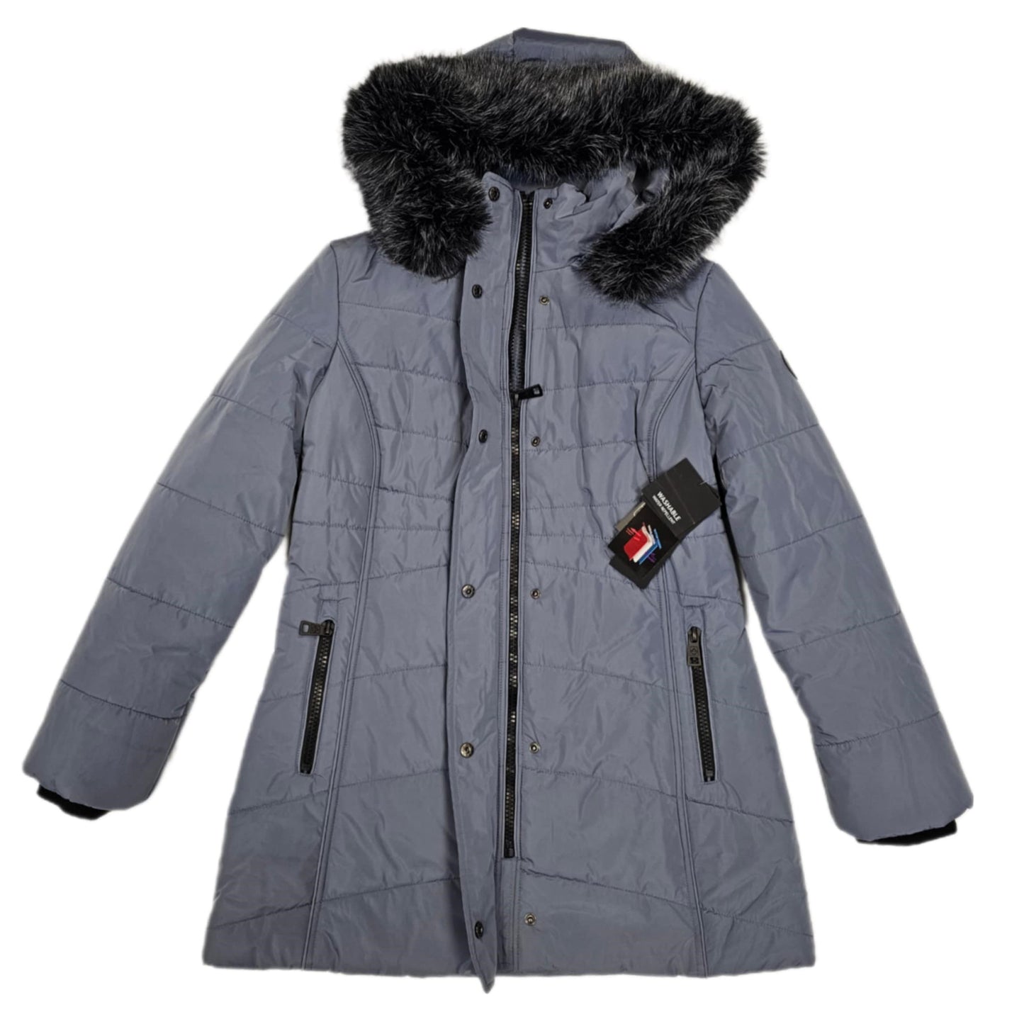 Women's | Northside | G2424R | Faux Fur Winter Jacket | Arctic Blue