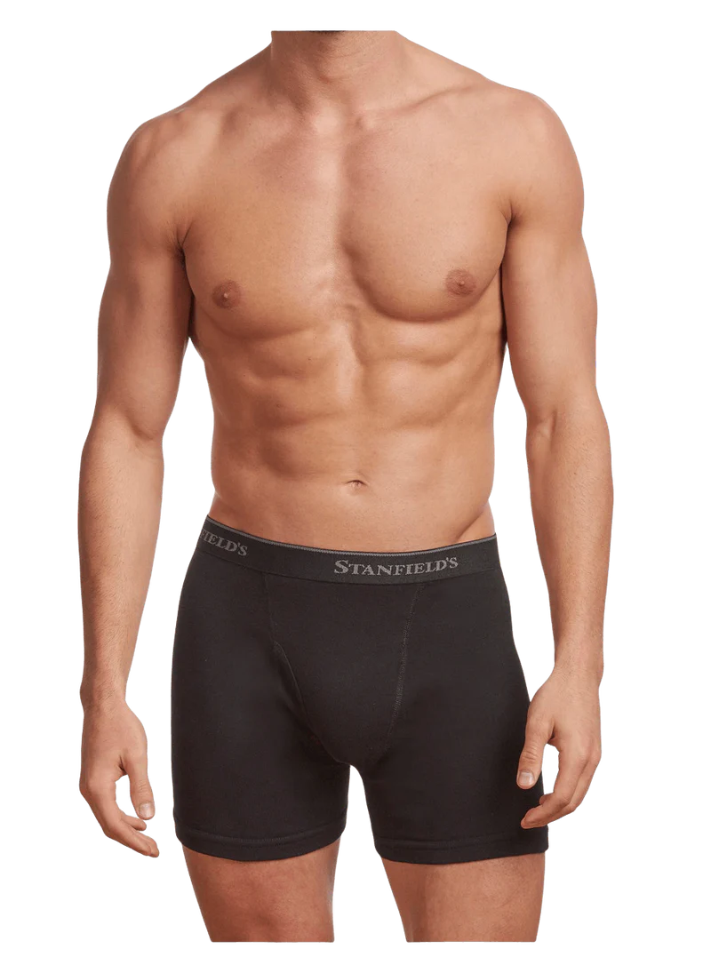 Men's | Stanfield's | 2516 | Premium Boxer Brief - 2 Pack | Black