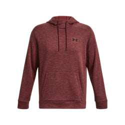 Men's | Under Armour | 1373354-600 | Armour Fleece® Twist Hoodie | Dark Maroon / Black