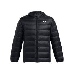 Men's | Under Armour | 1385837-001 | Legend Down Hooded Jacket | Black / White