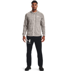 Men's | Under Armour | 1370409-112 | Rival Terry Full-Zip | Onyx White