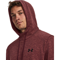 Men's | Under Armour | 1373354-600 | Armour Fleece® Twist Hoodie | Dark Maroon / Black