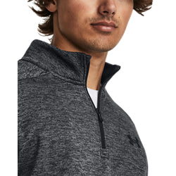 Men's | Under Armour | 1373359-001 | Fleece® Twist ¼ Zip | Black