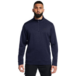 Men's | Under Armour | 1373359-410 | Fleece® Twist ¼ Zip | Midnight Navy / Black