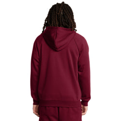 Men's | Under Armour | 1379767-625 | Rival Fleece Full-Zip Hoodie | Cardinal / White