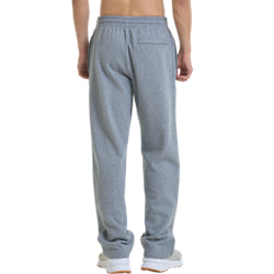 Men's | Under Armour | 1379770-025 | Rival Fleece Pants | Castlerock Light Heather / White