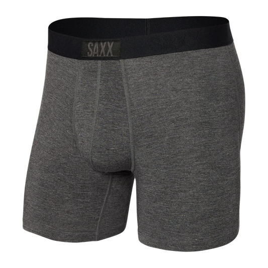 Men's | Saxx | SXBM35 | Vibe Boxer Brief | Graphite Heather