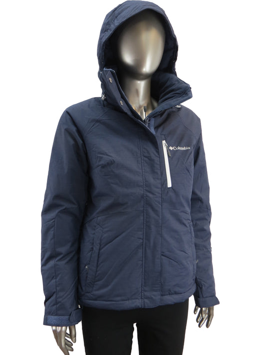 Women's | Columbia | WK0250-466 | Shasta Slope  Insulated Jacket | Nocturnal Novelty Slub