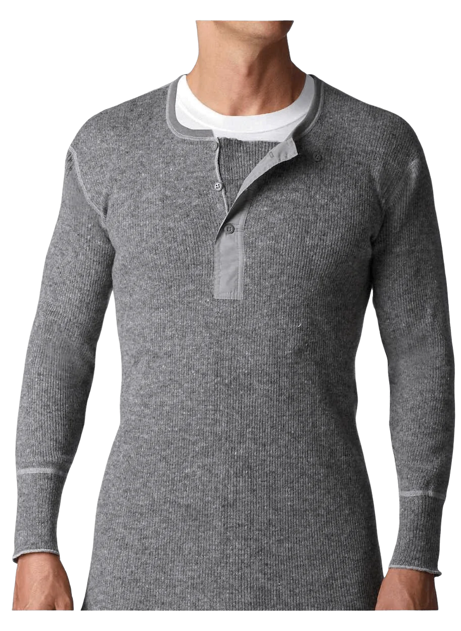  Stanfield's Men's Superwash Wool Long Sleeve Shirt