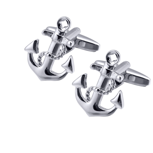 Men's | Cufflinks | JSC2254 | Anchors