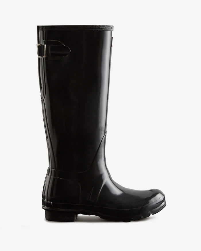 Women's | Hunter | WFT1001RGL | Original Tall Back Adjustable Gloss | Black