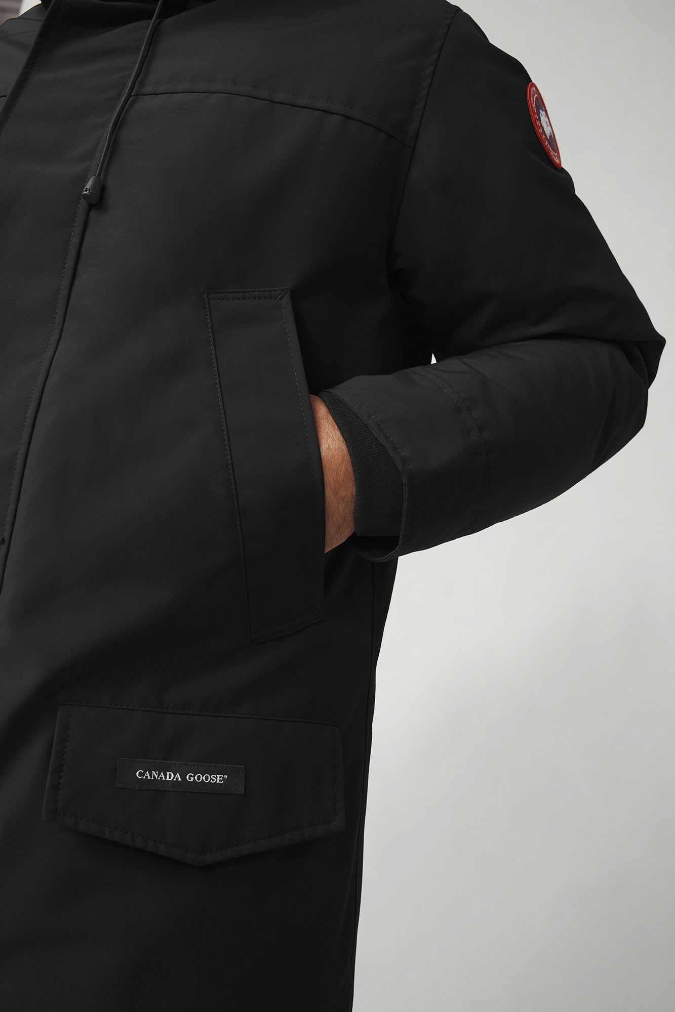 Men s Canada Goose 2062M Langford Parka Heritage Black H.R. Lash