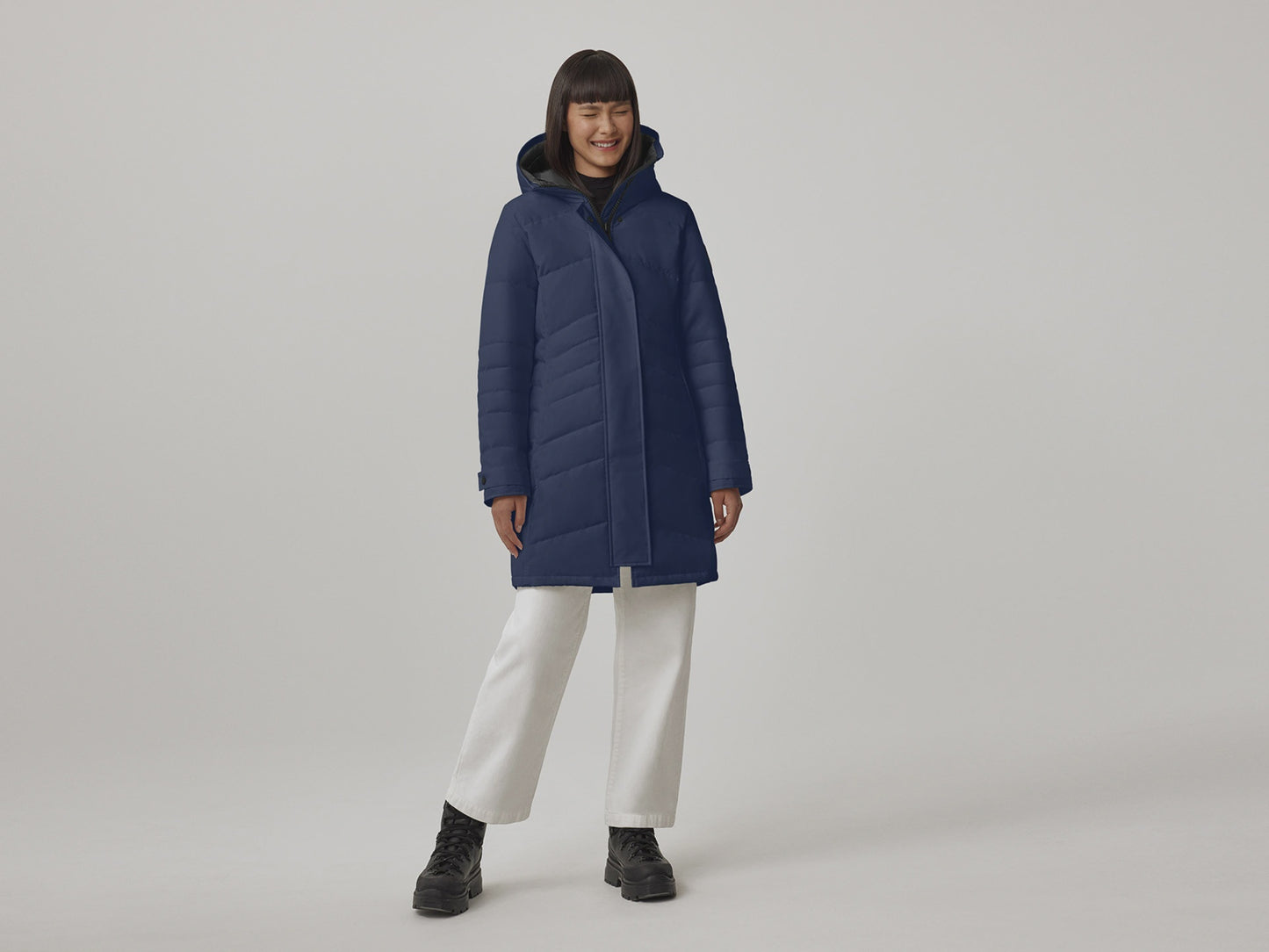 Women's | Canada Goose | 2090W | Lorette Parka No Fur |  Atlantic Navy