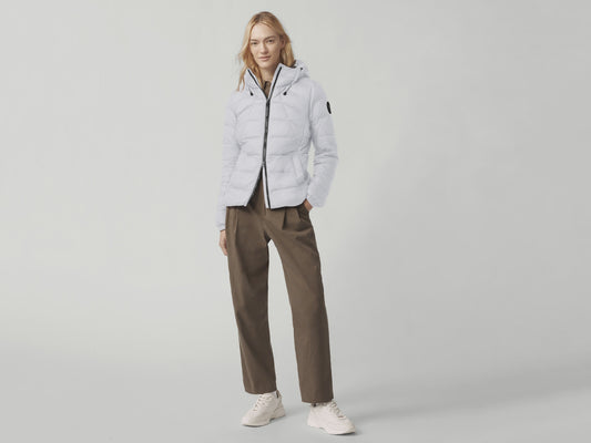 Women's | Canada Goose | 2220LB | Abbott Hoody Black Label | North Star White