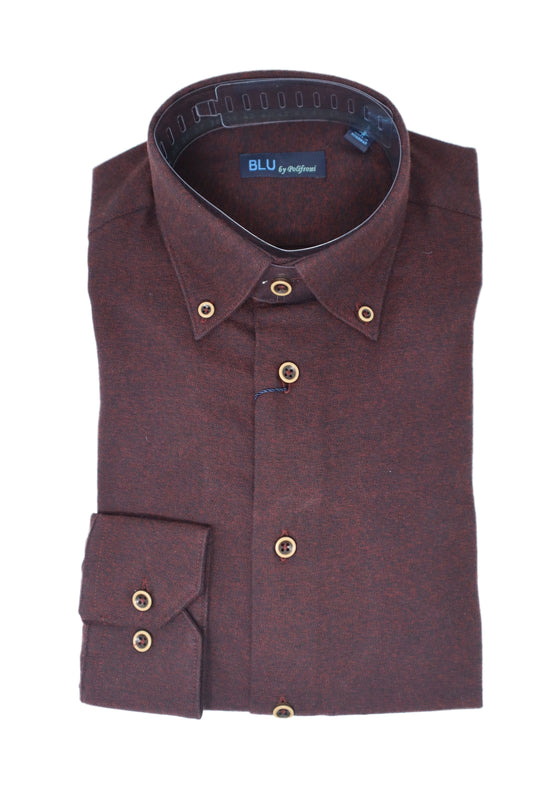 Men's | Blu by Polifroni | 2245652 | Sport Shirt | Burgundy