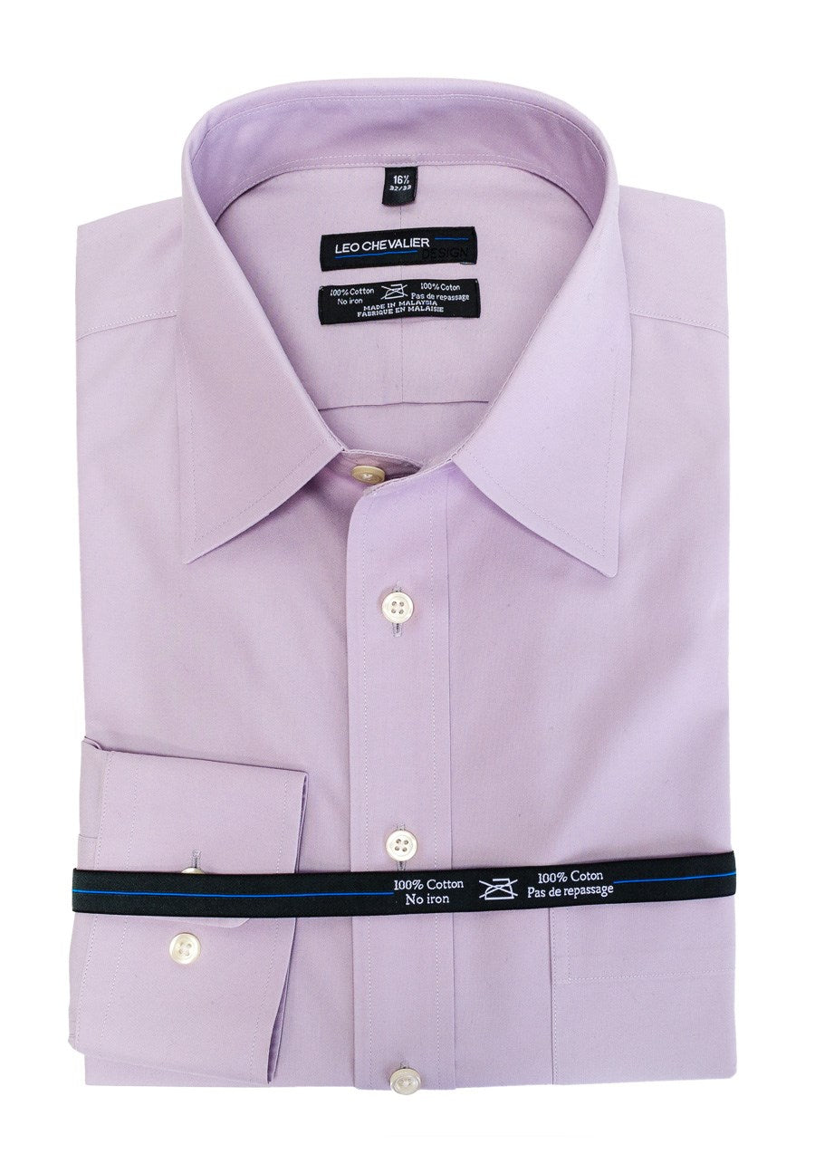 Men's | Leo Chevalier | 225170 | Dress Shirt | Lavender