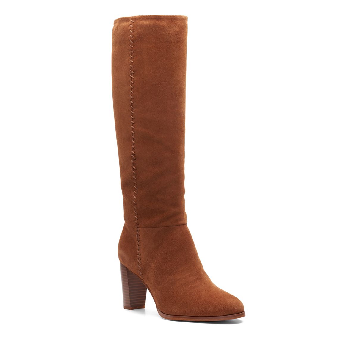 Clarks suede knee outlet high boots