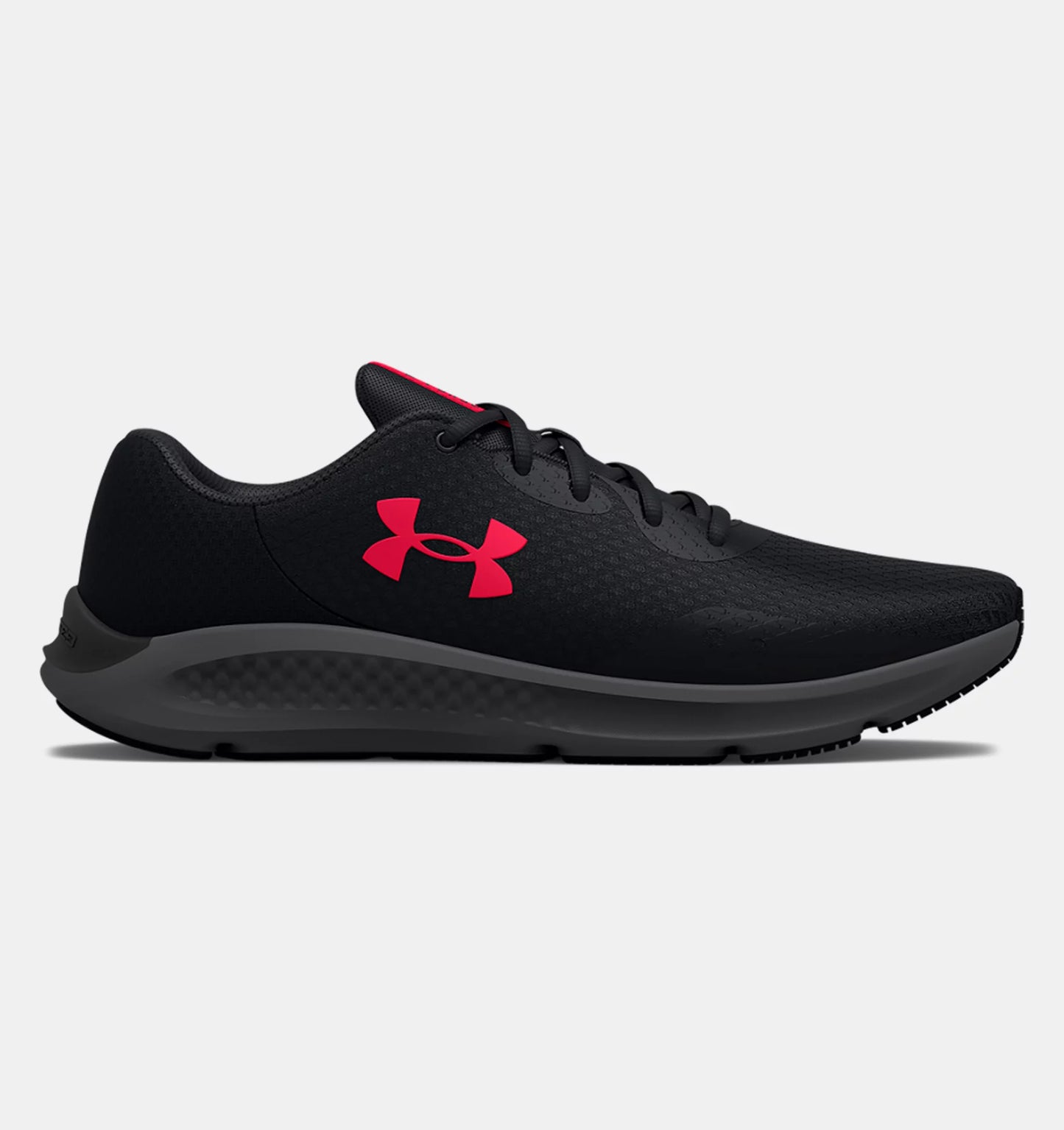 Men's | Under Armour | 3025801 | Charged Pursuit 3 Wide (4E) | Black / Red