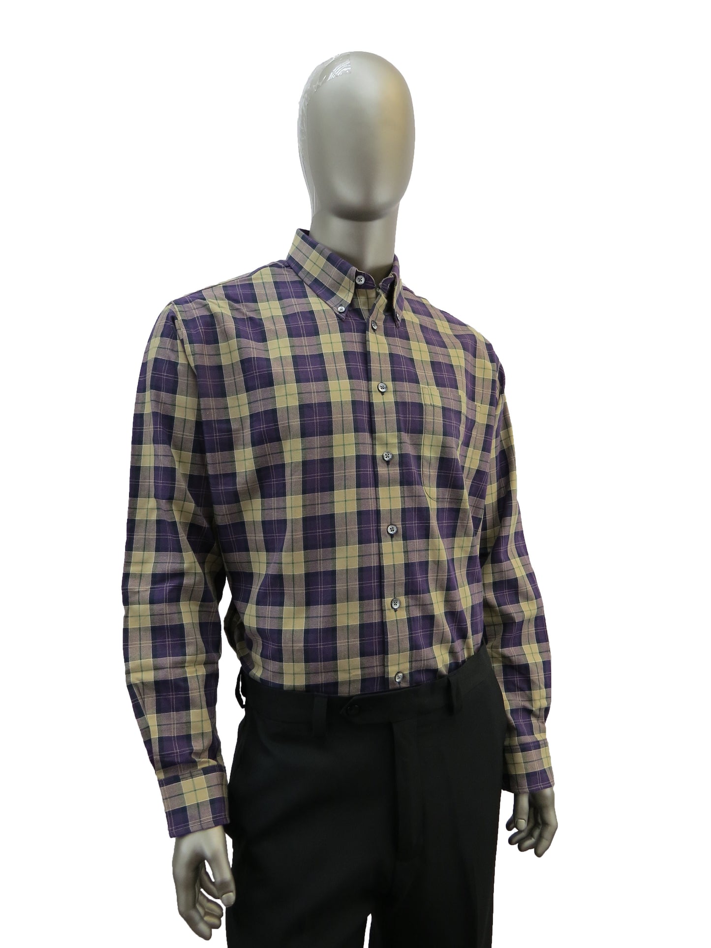 Men's | Viyella | 8598 | Sport Shirt | Grape