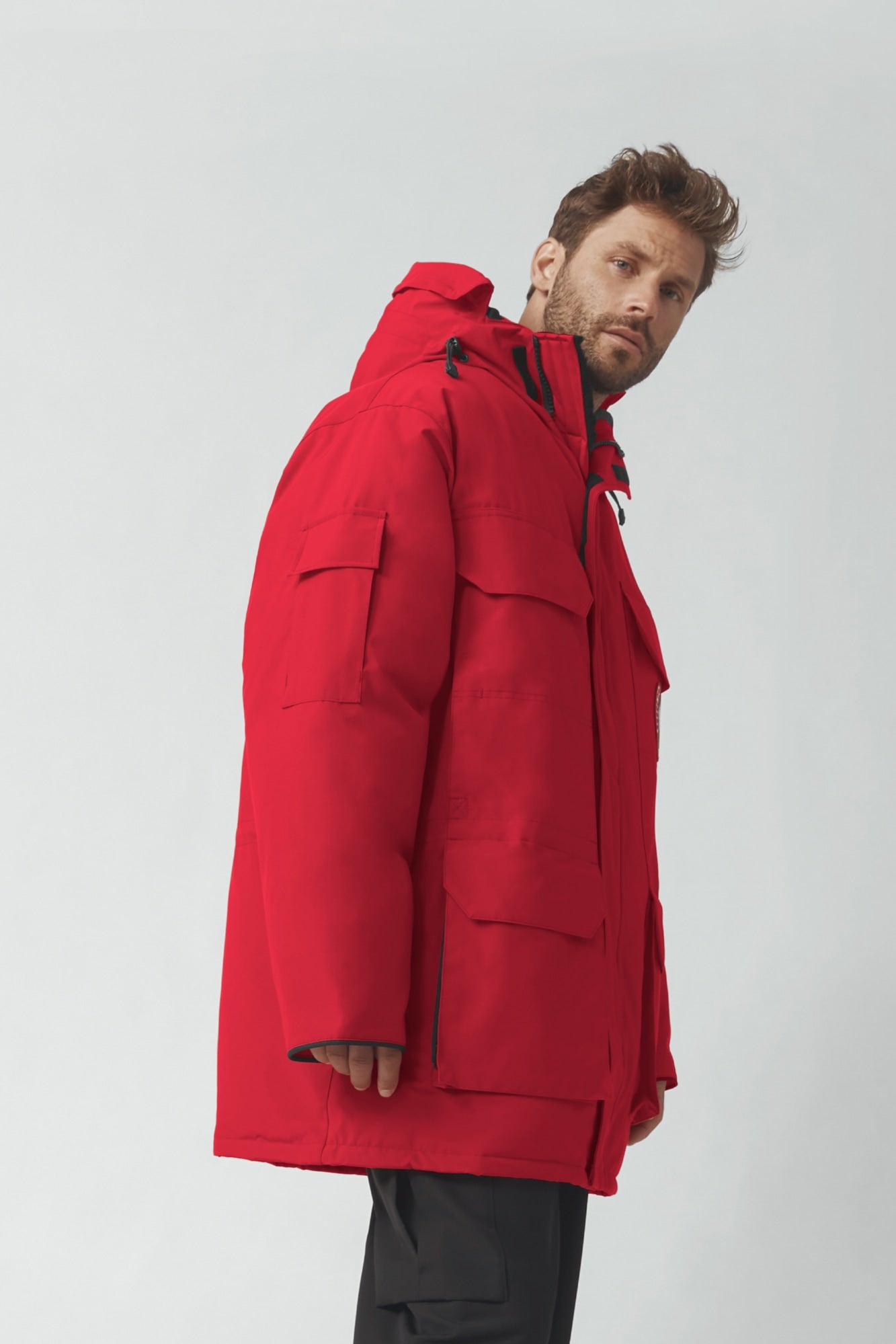 Canada goose red expedition parka online