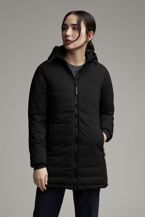 Camp on sale down jacket