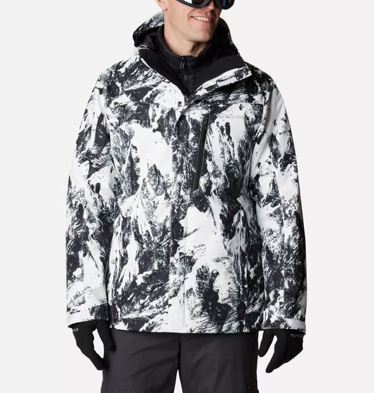 Men's | Columbia | 1866751-101 | Whirlibird IV Interchange Insulated Jacket | White Berg Print